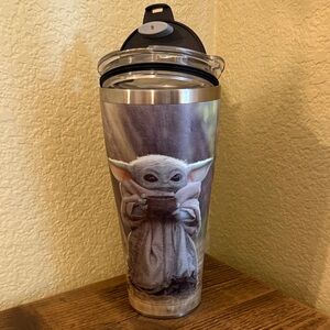 30-oz Grogu (the Child) Durable Insulated Stainless Steel Tumbler w/Lid